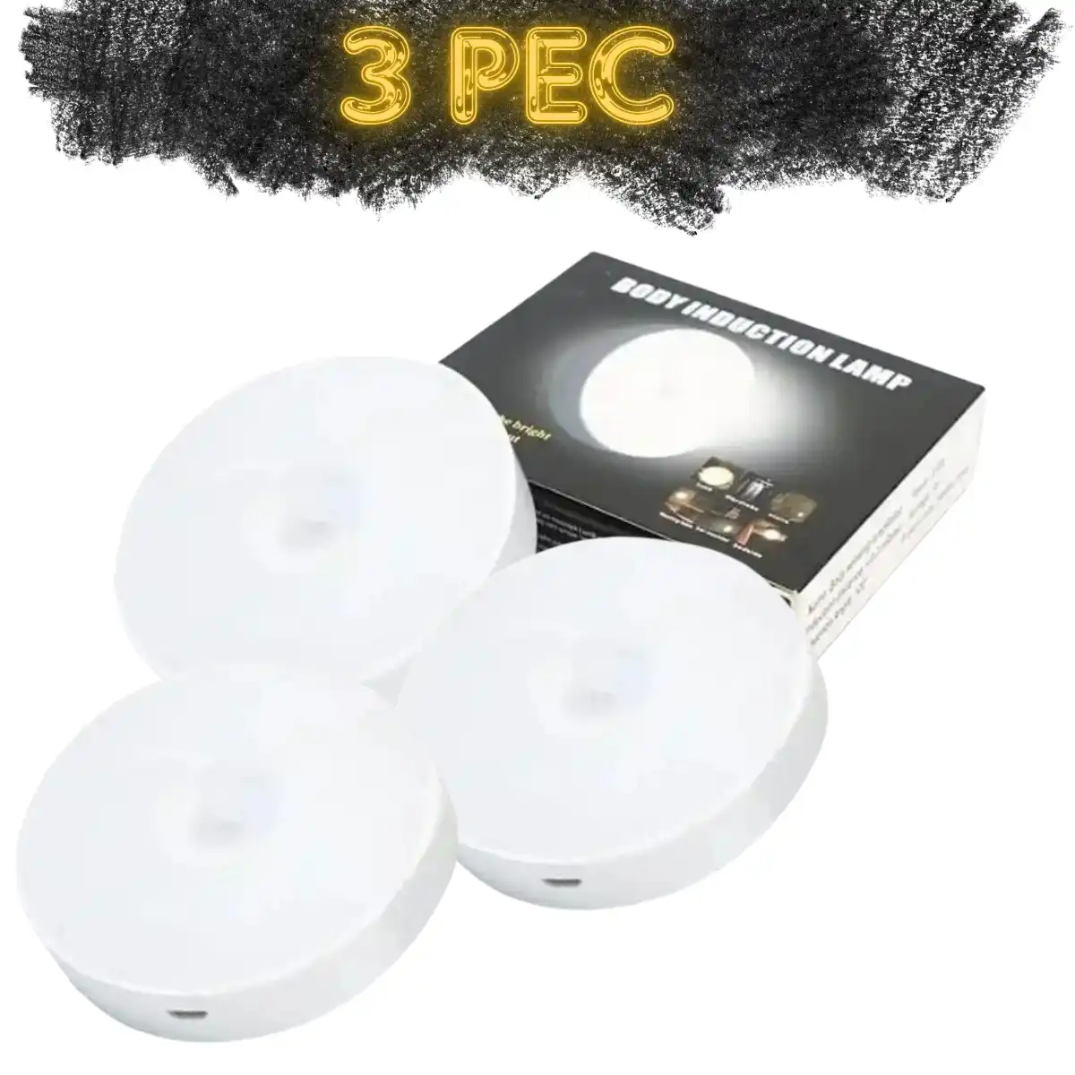 3 Pce MOTION SENSOR LIGHT